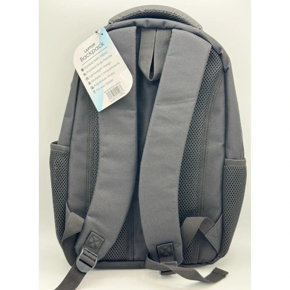 Europa EE LapTop Backpack - Black - Brand New! - Full Size